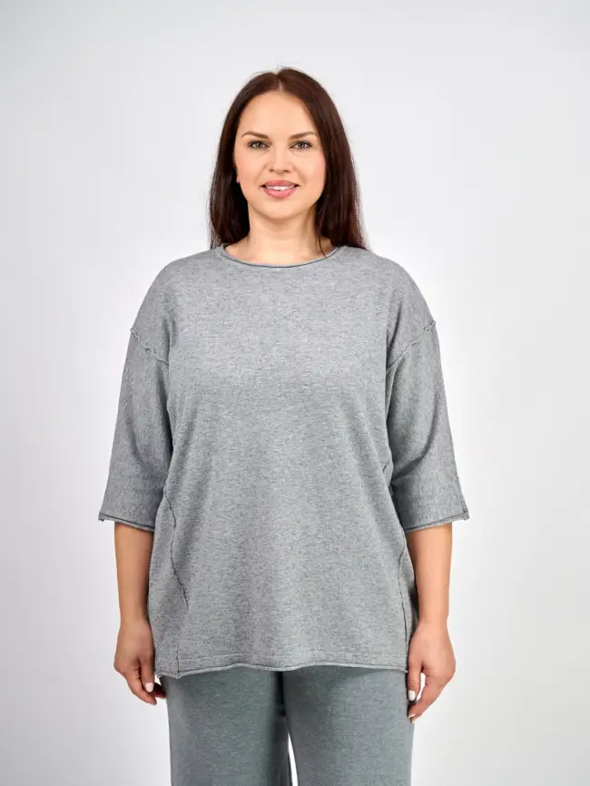 Джемпер ЭттоПлюс 1002 Размер 50-58 фото 3