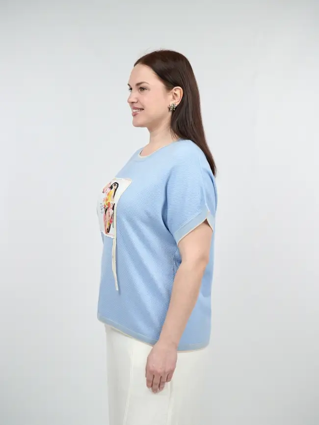 Кофта Квадрат 1001 Размер 52-58 фото 16