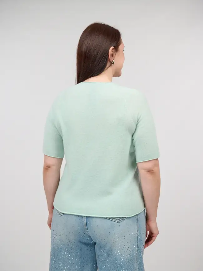 Джемпер шерсть,кашемир 25675 Размер 46-54 фото 20