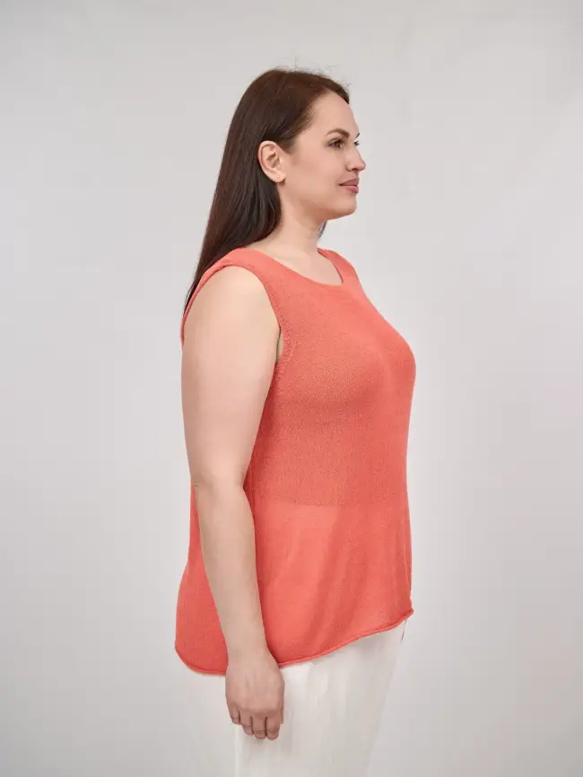 Топ трикотажный облегченный ЭттоПлюс 25108 Размер 50-60 фото 88