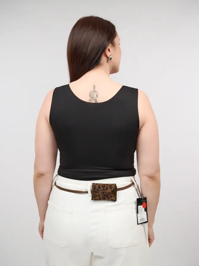 Топ-майка с чашками 1551 Размер 46-54 фото 6