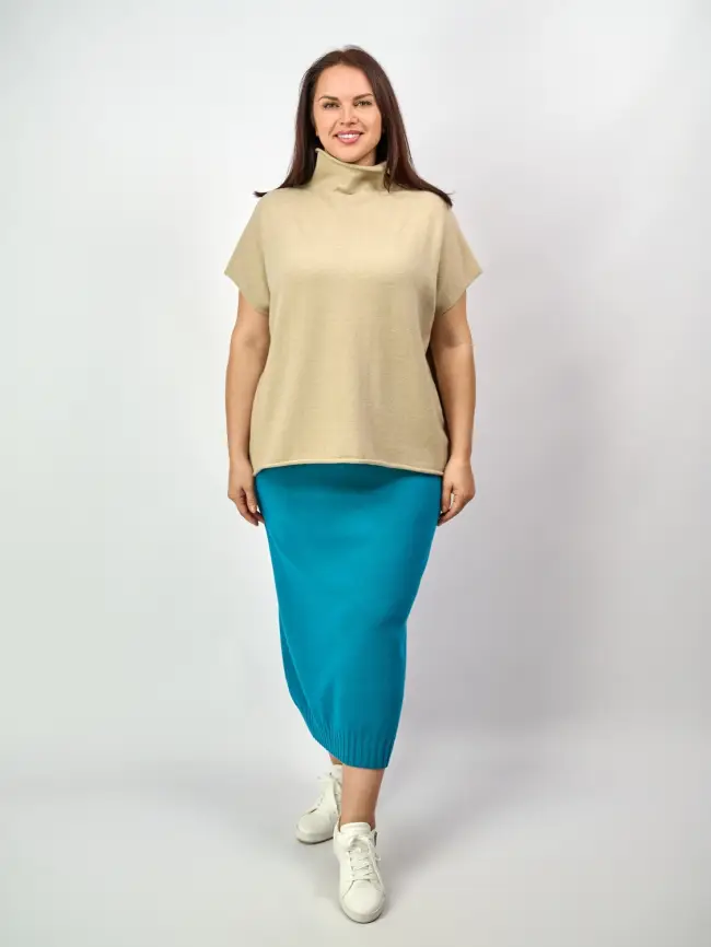 Юбка ЭттоПлюс 665 Размер 50-58 фото 59