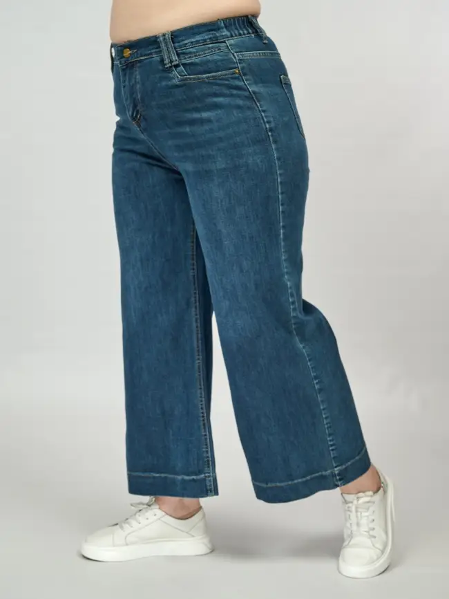 Джинсы палаццо 2506 Размеры 50-52 фото 6