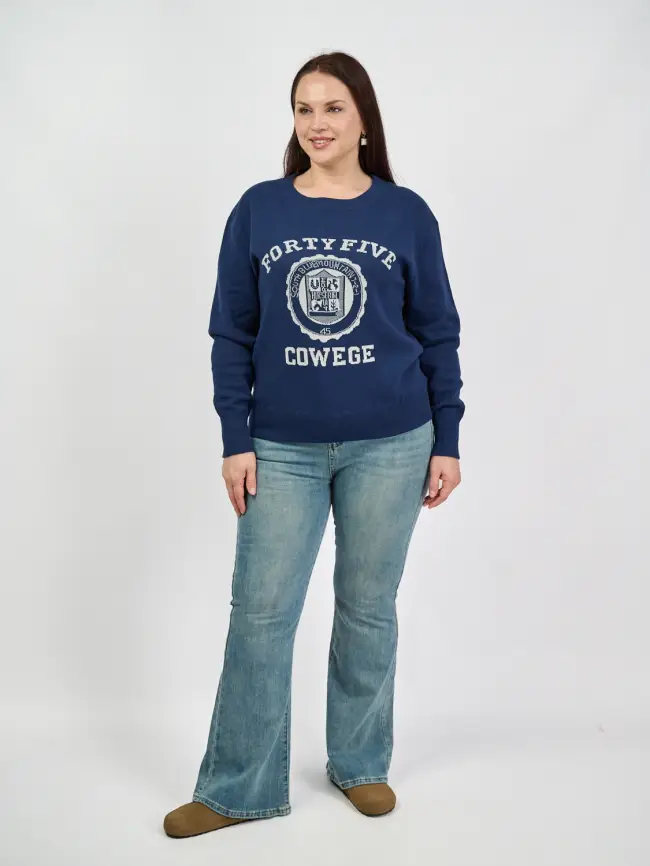 Свитшот 25337 Размер 48-56 фото 23