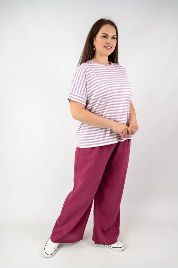 Футболка в полоску ЭттоПлюс 010-1 фото 32