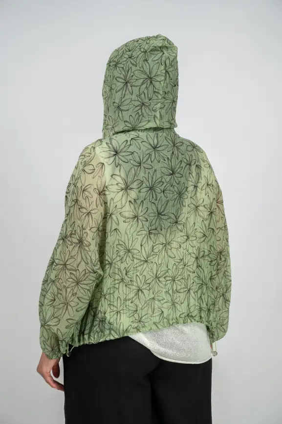 Ветровка-пыльник на молнии 9182 фото 27