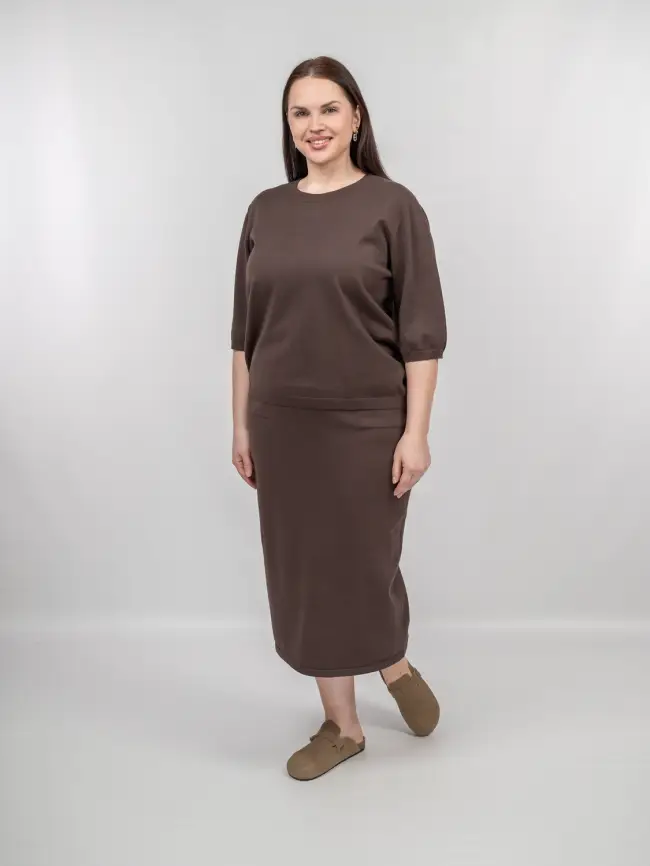 Джемпер 25412 ЭттоПлюс Размер 50-58 фото 54