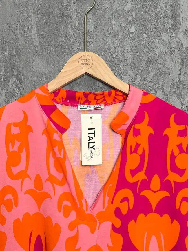 Платье прямого кроя Италия 9126 фото 3