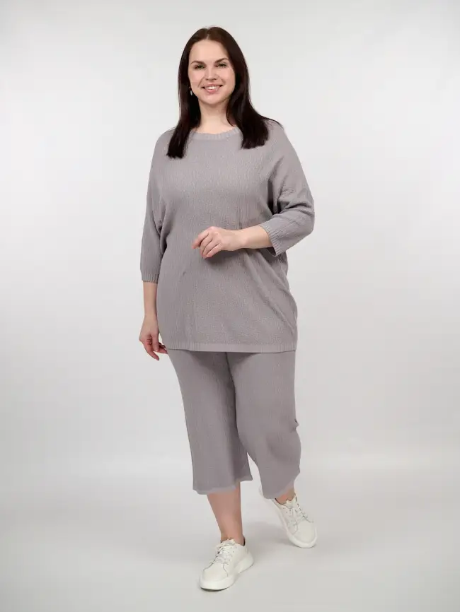 Кюлоты трикотажные облегченные ЭттоПлюс 2137 Размер 50-58 фото 64