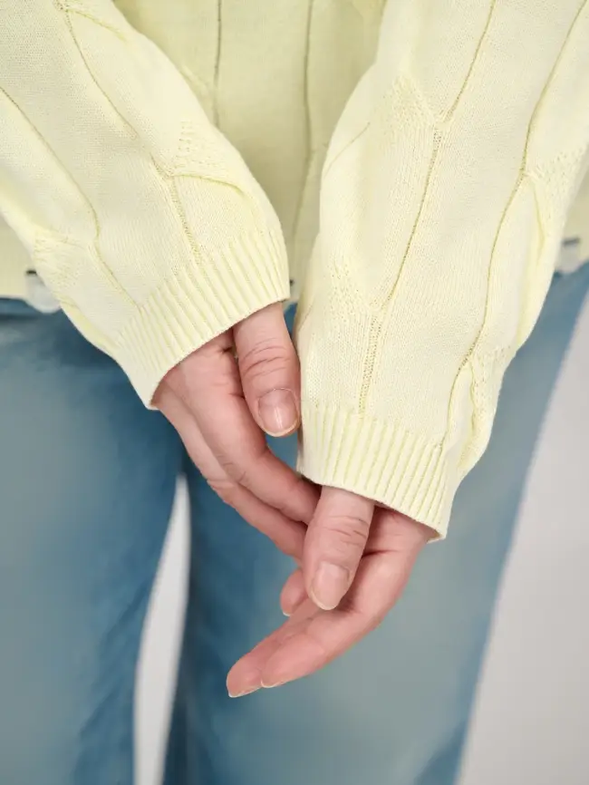 Джемпер Италия косы 3388 Размер 50-58 фото 55