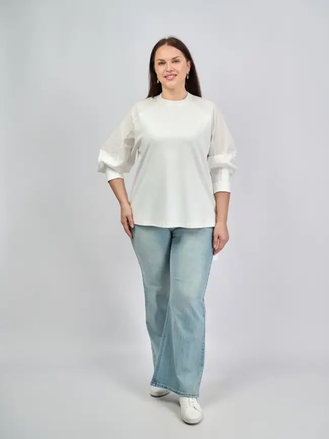 Лонгслив 25198 Размер 50-54 фото 2