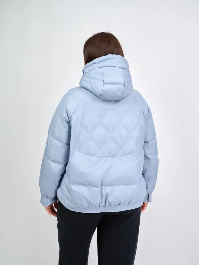 Пуховая куртка ЭттоПлюс 2553 Размер 48-52 фото 129