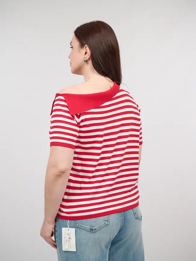 Джемпер короткий рукав 23063 размер 50- 56 фото 9