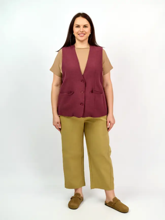 Брюки 7/8, арт. 1286 Размер 50-56 фото 17