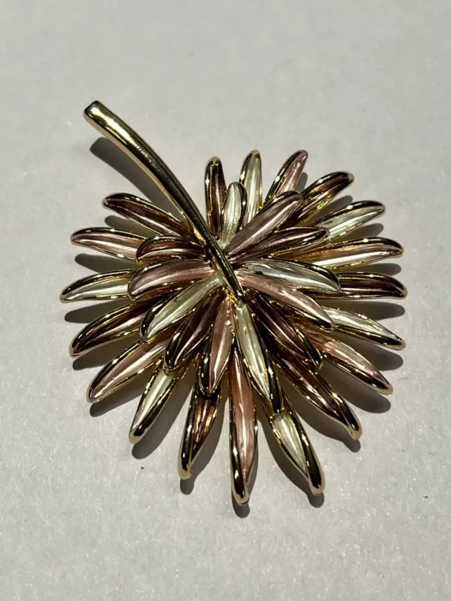 Брошь "Лист пальмы" 132 фото 3
