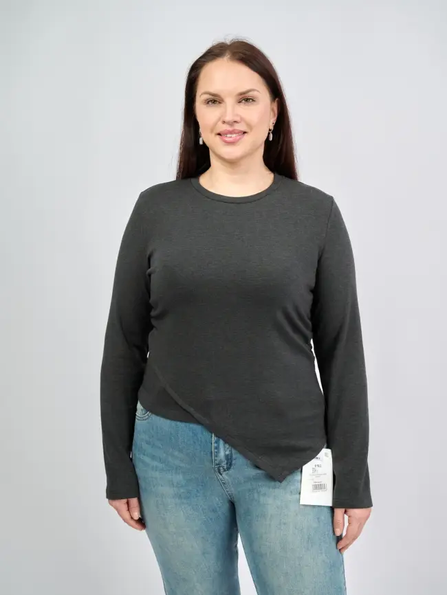 Лонгслив 25209 Размер 48-52 фото 32