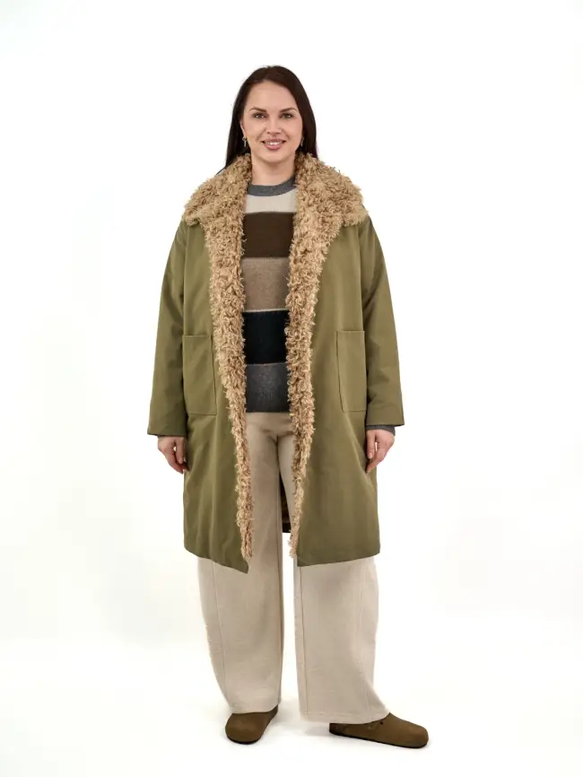 Пальто 881951 Размер 50-54 фото 1