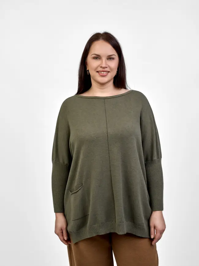 Джемпер 1444 Италия Размер 50-58 фото 127