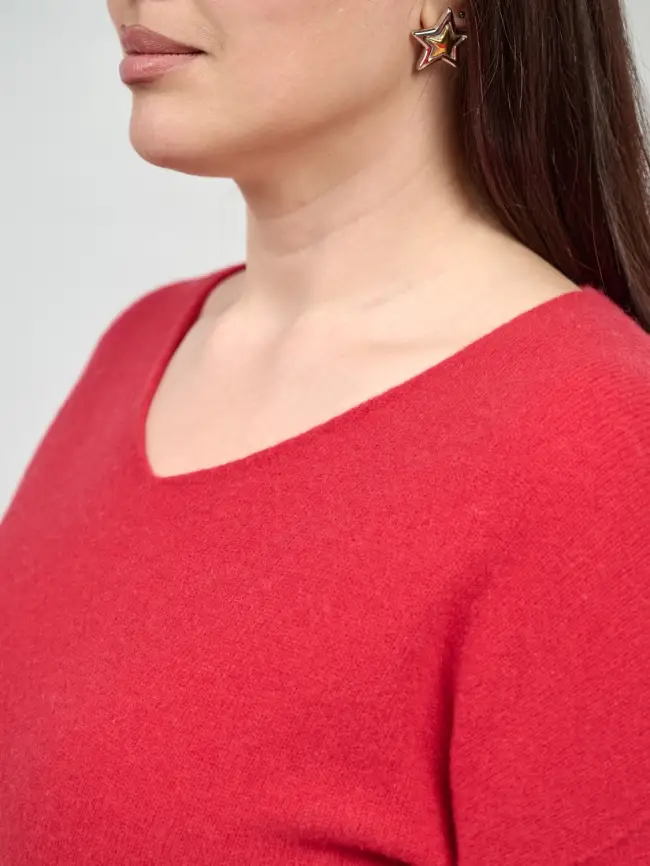 Джемпер шерсть,кашемир 25678 Размер 48-56 фото 6