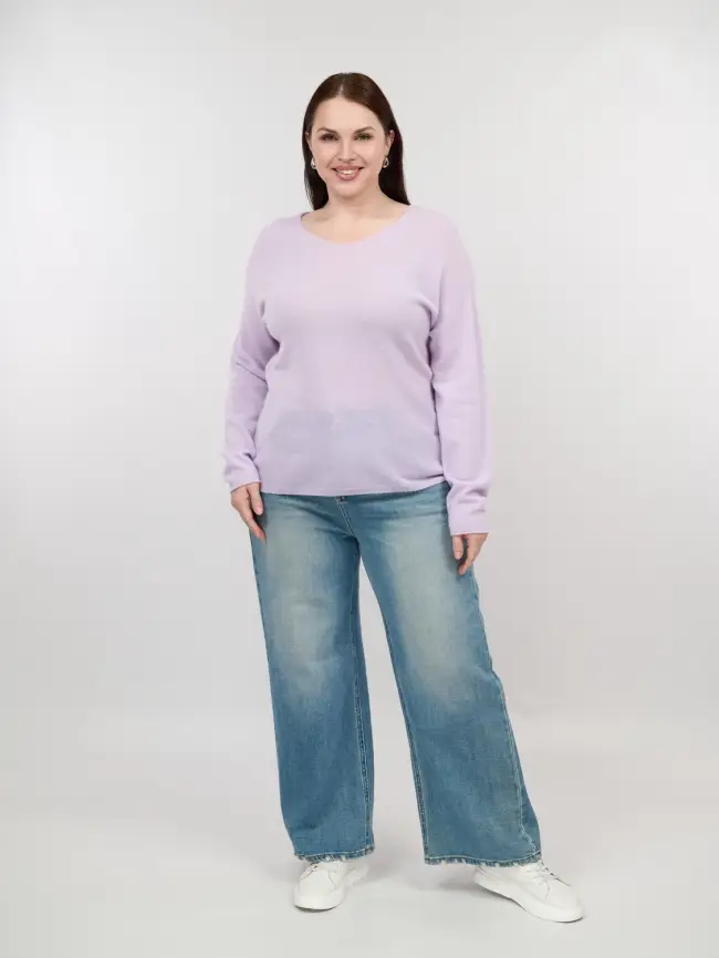 Джемпер шерсть,кашемир 25678 Размер 48-56 фото 39