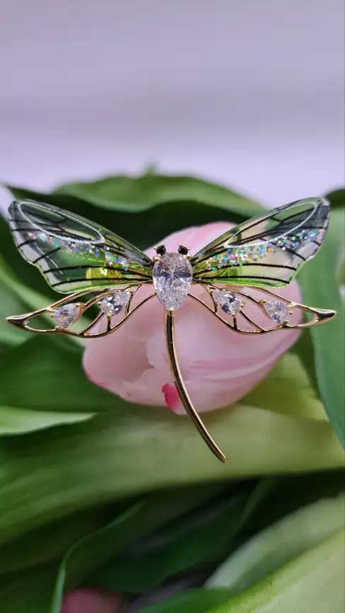 Брошь Стрекоза 6210995К013/14 фото 1