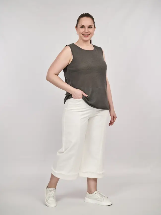 Топ трикотажный облегченный ЭттоПлюс 25108 Размер 50-60 фото 62