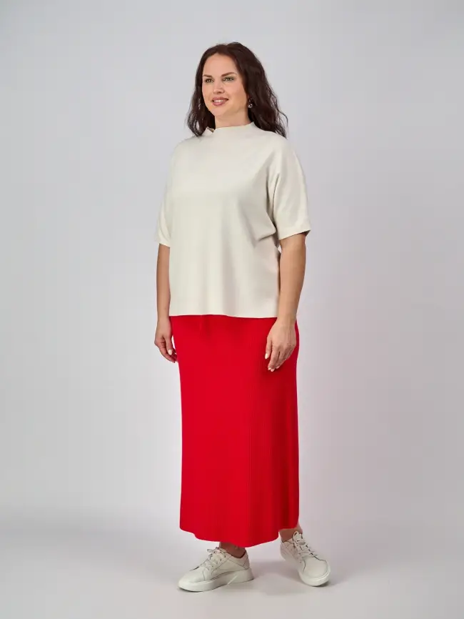 Юбка лапша Этто Плюс 493. фото 68