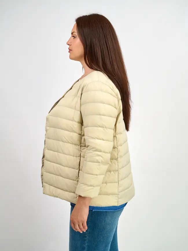 Легкая пуховая куртка 8802 фото 79