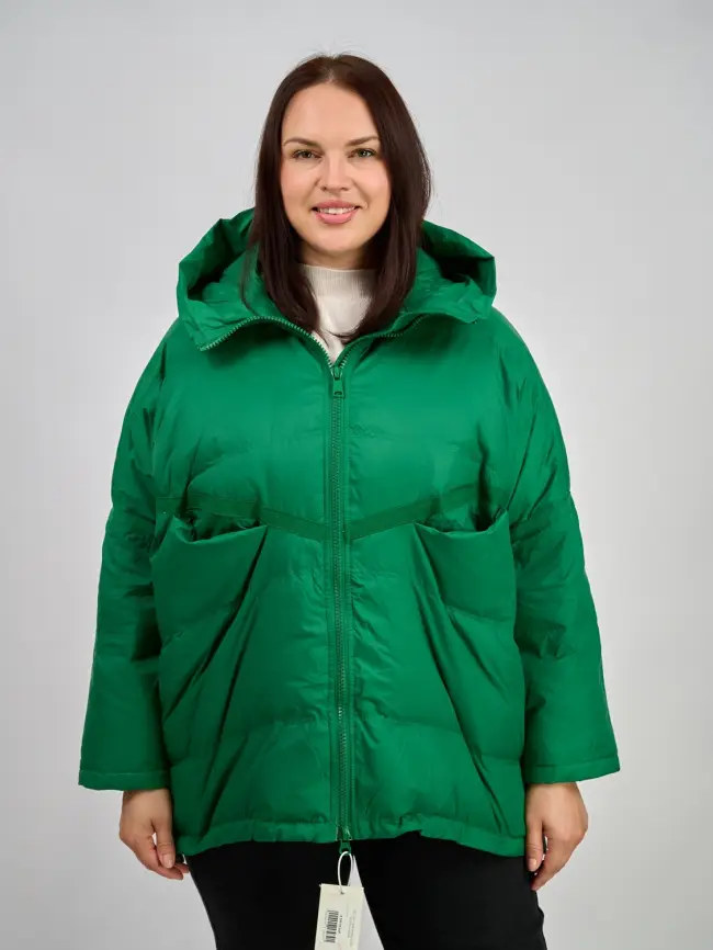 Пуховик 1404 Размер 50-56 фото 2