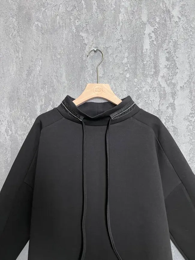 Свитшот 024 Размер 48-52(черный) фото 2