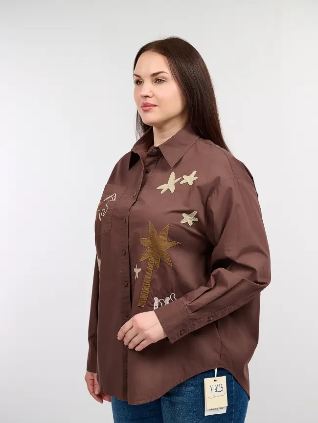 Рубашка 9115 Размер 48-56 фото 26