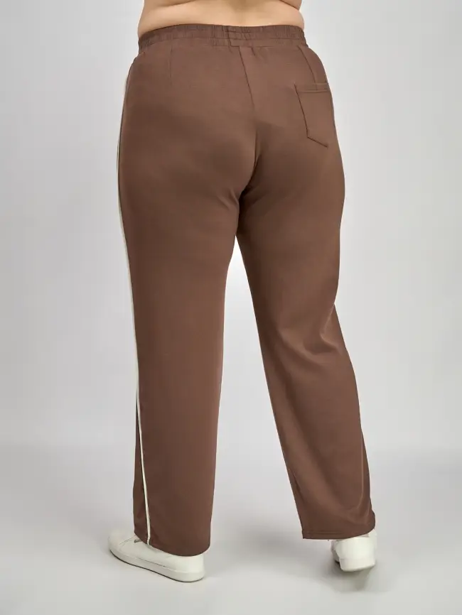 Брюки с лампасами 82677 Батал ЭТТО ПЛЮС фото 18