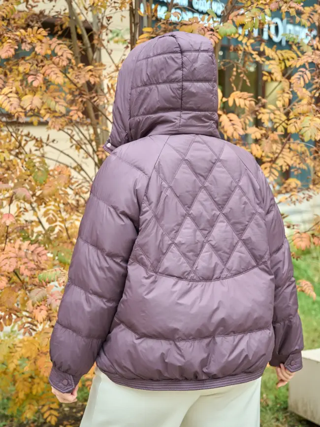 Пуховая куртка ЭттоПлюс 2553 Размер 48-52 фото 7