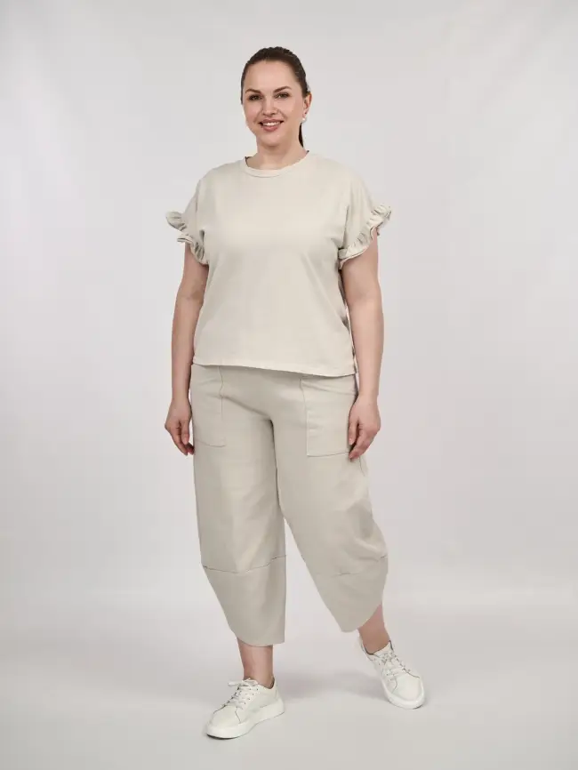 Султанчики джинсовые Италия 26010 Размер 52-56 фото 20