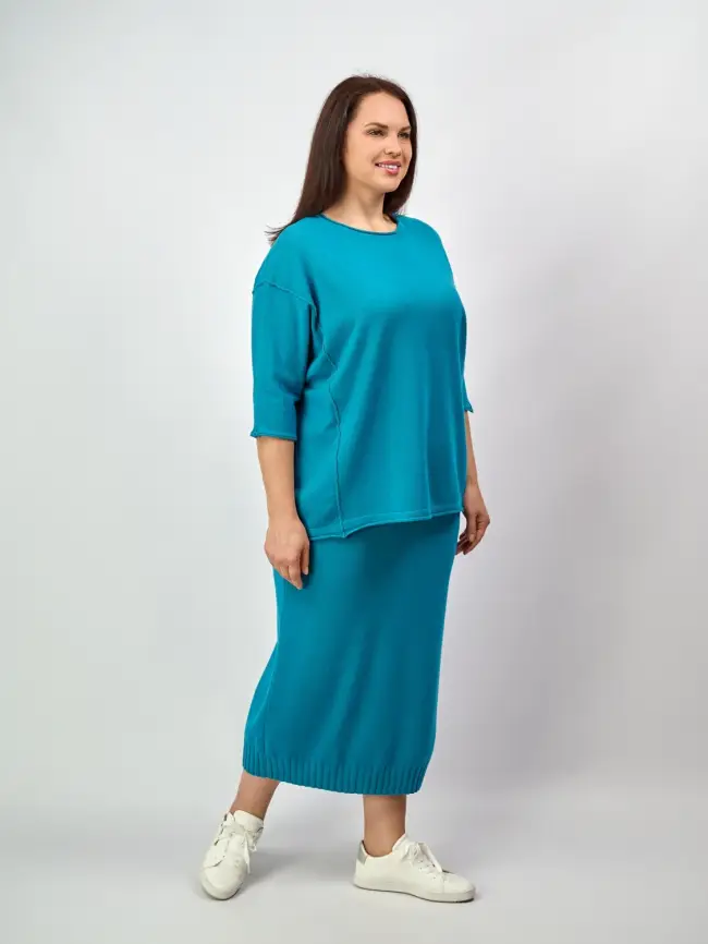 Юбка ЭттоПлюс 665 Размер 50-58 фото 64