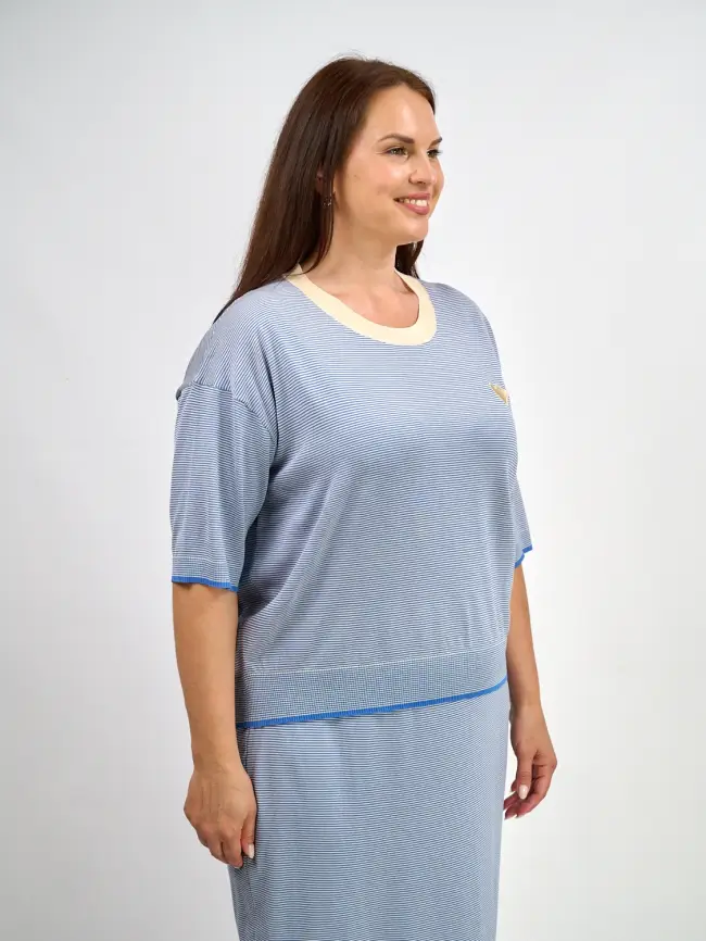 Джемпер облегченный ЭттоПлюс 25415 фото 26