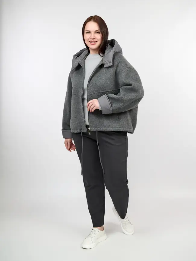 Куртка шерсть ЭттоПлюс 25530 Размер 48-58 фото 22