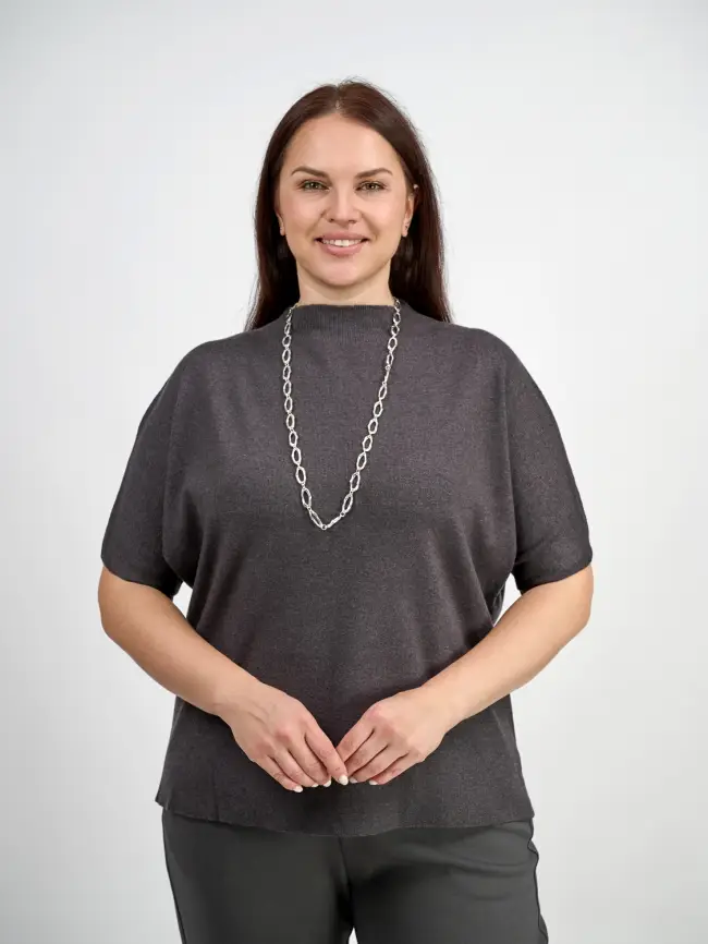 Джемпер короткий рукав ЭттоПлюс 707 Размер 50-58 фото 67