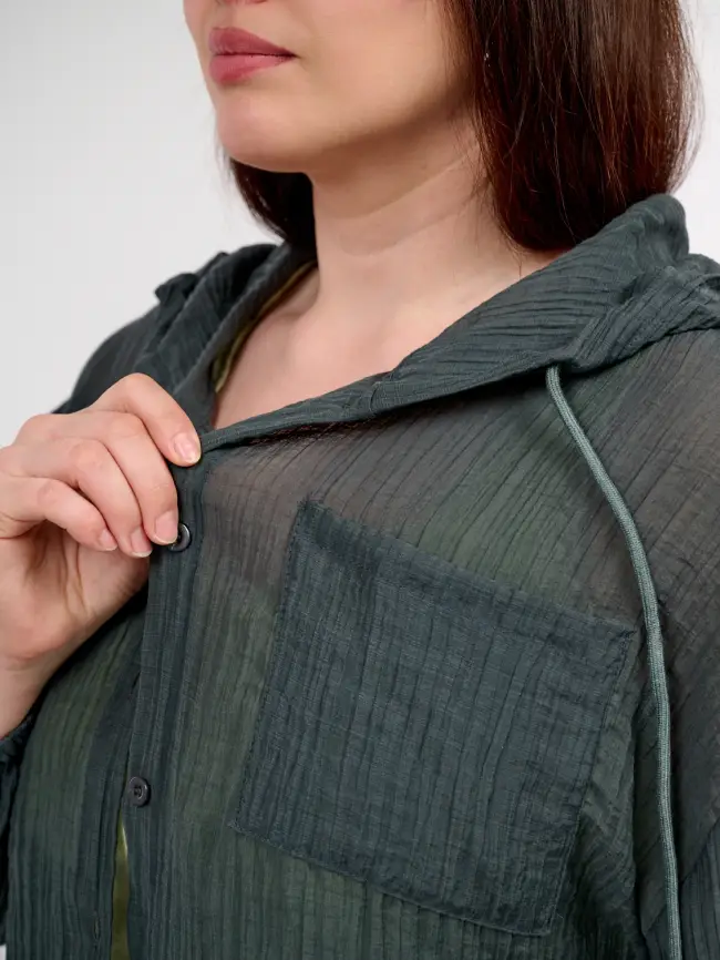 Пыльник рубашка 8026 Размер 50-58 фото 107