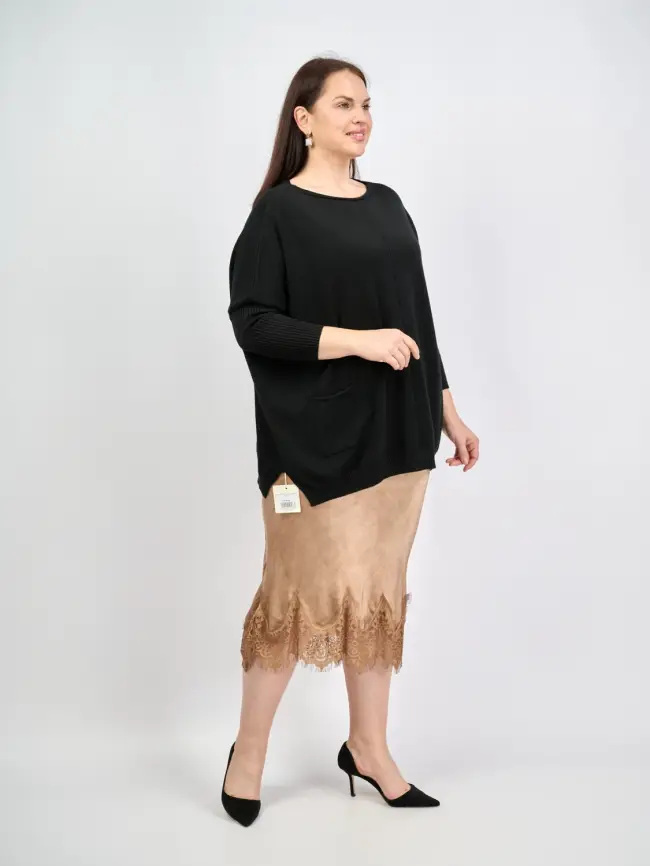 Джемпер 1444 Италия Размер 50-58 фото 44