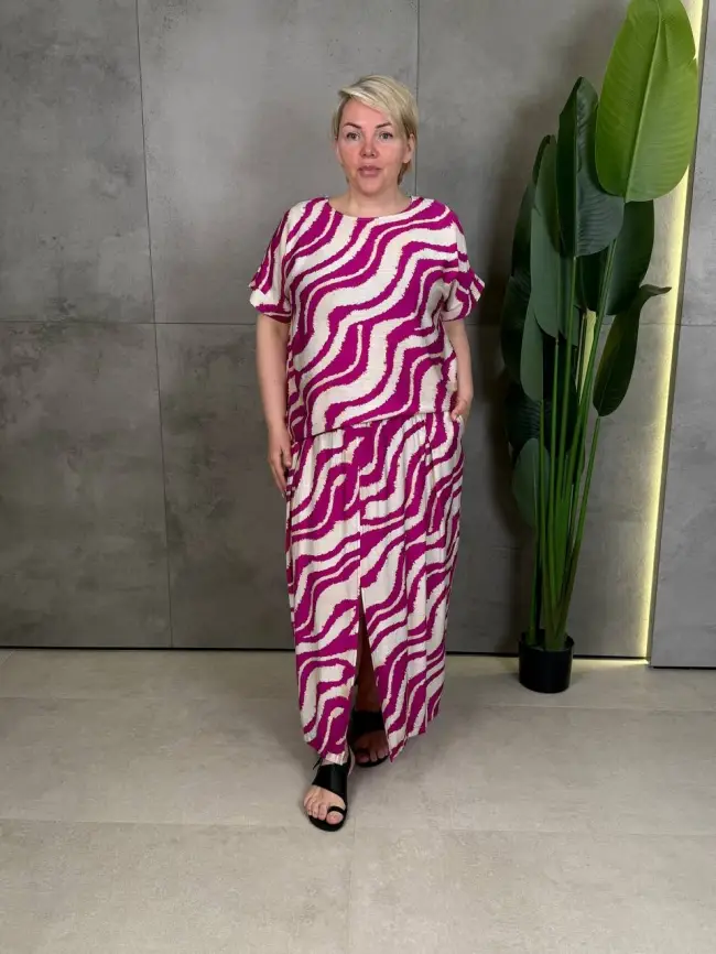 Юбка ЭттоПлюс 0023 Размеры 48-60 фото 46