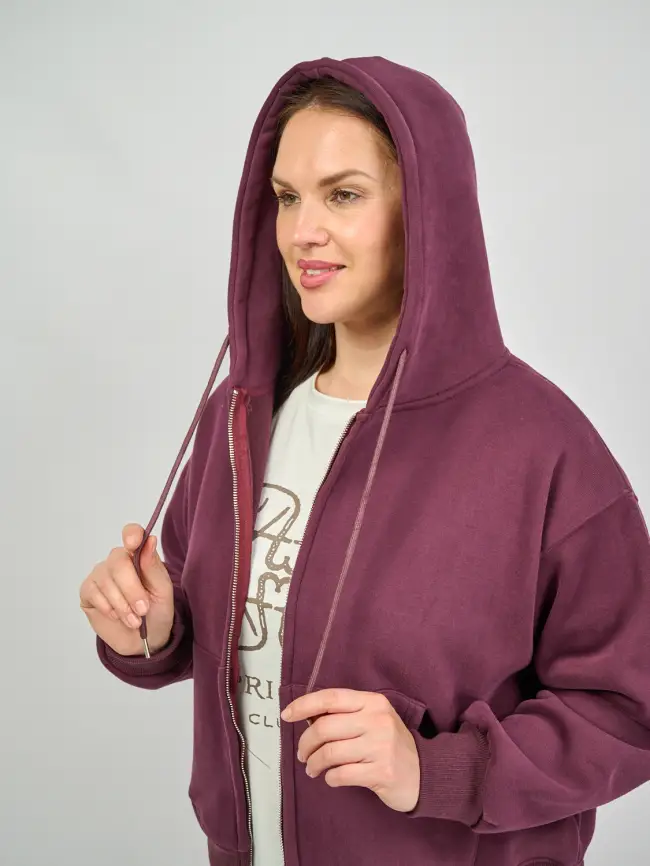 Худи зип утепленное 10 Размер 46-54 фото 41