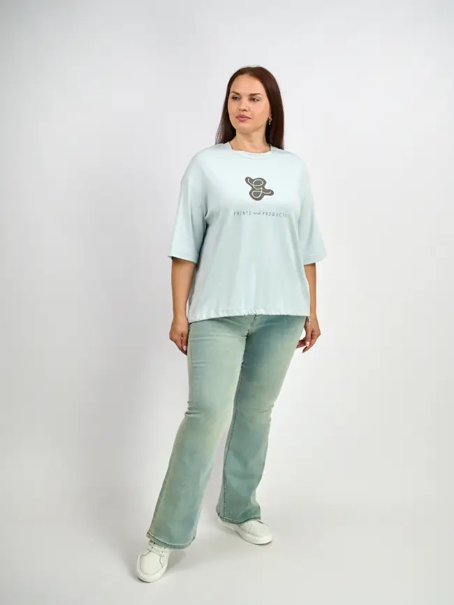 Лонгслив с принтом 95047 фото 27