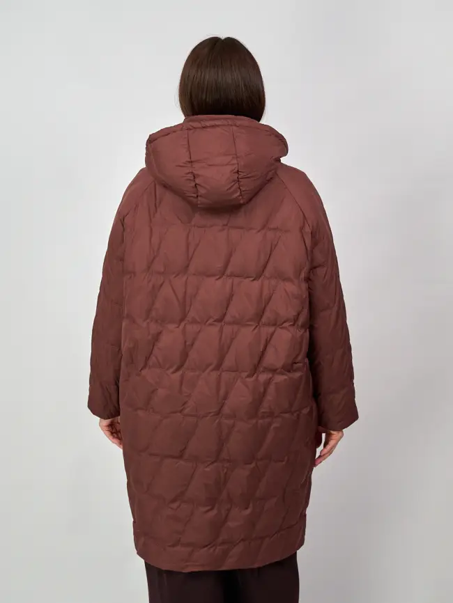 Пальто стеганое облегченное 8809 фото 40