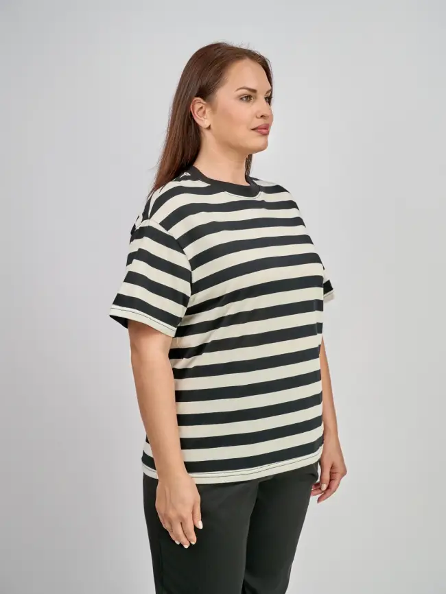 Футболка в полоску 25999 фото 3