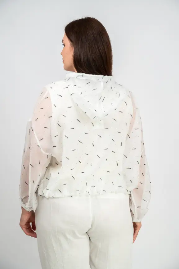 Ветровка-пыльник с принтом 6717 фото 35