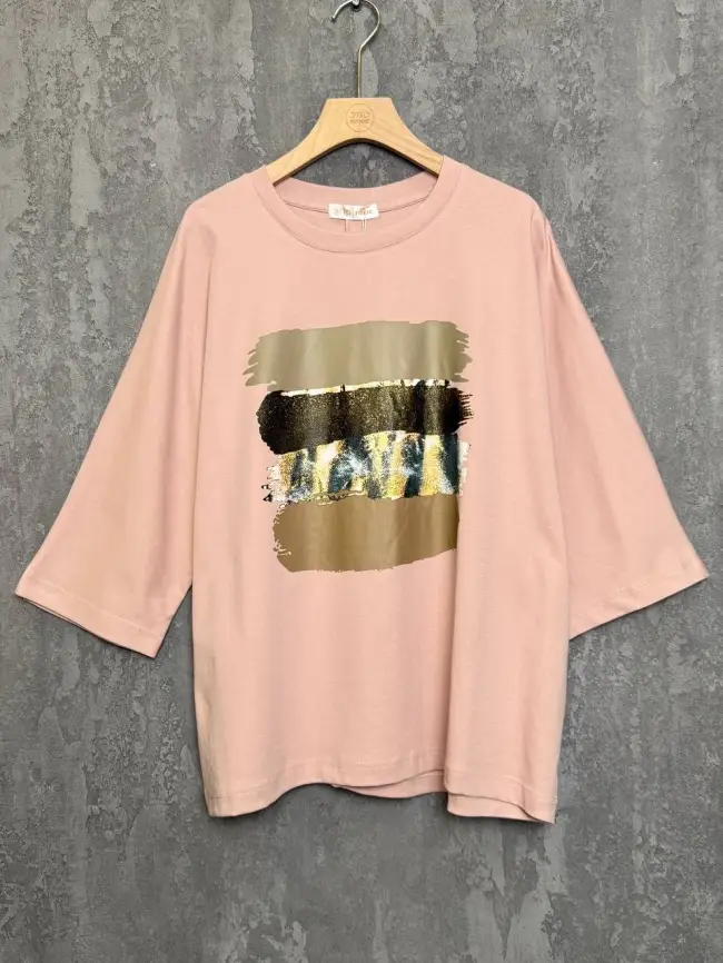 Лонгслив 25002 (пудра) Уценка фото 1