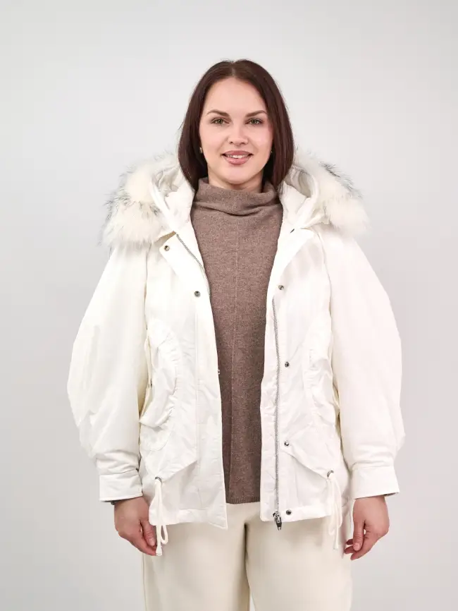 Пуховая куртка "Снежок" 8998 фото 2