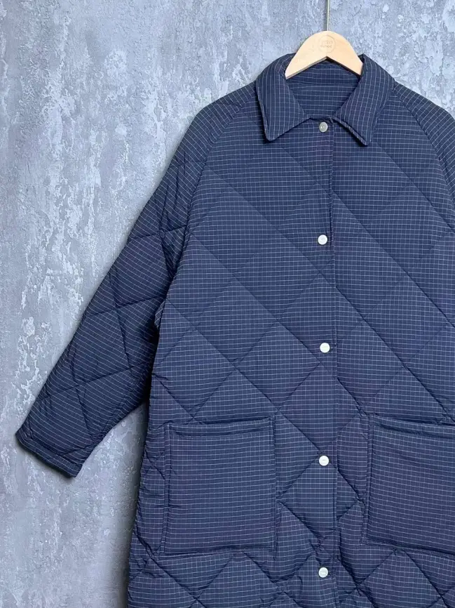 Пуховое пальто 61010 Размер 50-56 фото 14