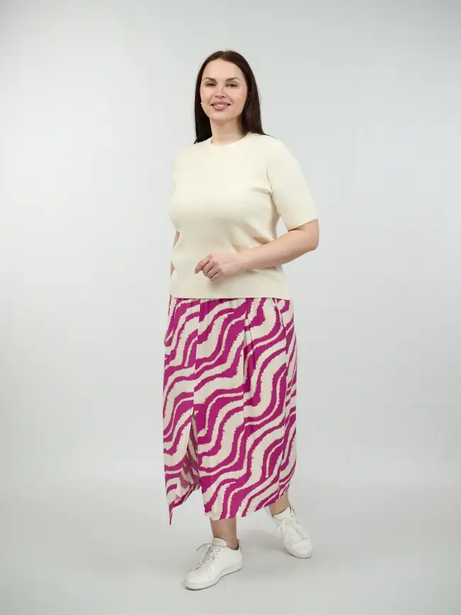 Юбка ЭттоПлюс 0023 Размеры 48-60 фото 37